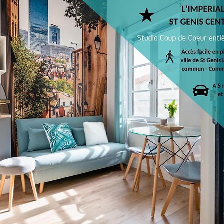 Apartamento L'Impérial - St Genis Centre Saint-Genis-Laval Exterior foto