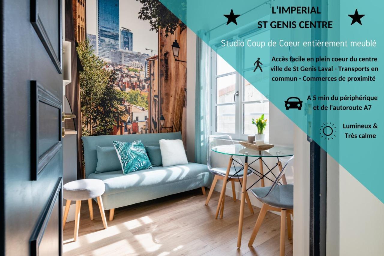 Apartamento L'Impérial - St Genis Centre Saint-Genis-Laval Exterior foto